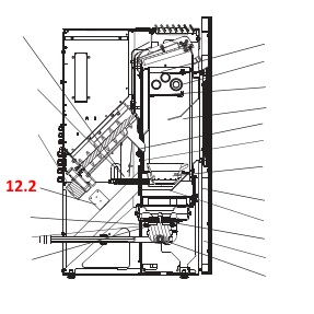 Wodtke PE Nova Einbaugert water+ cble capteur de dbit d'air