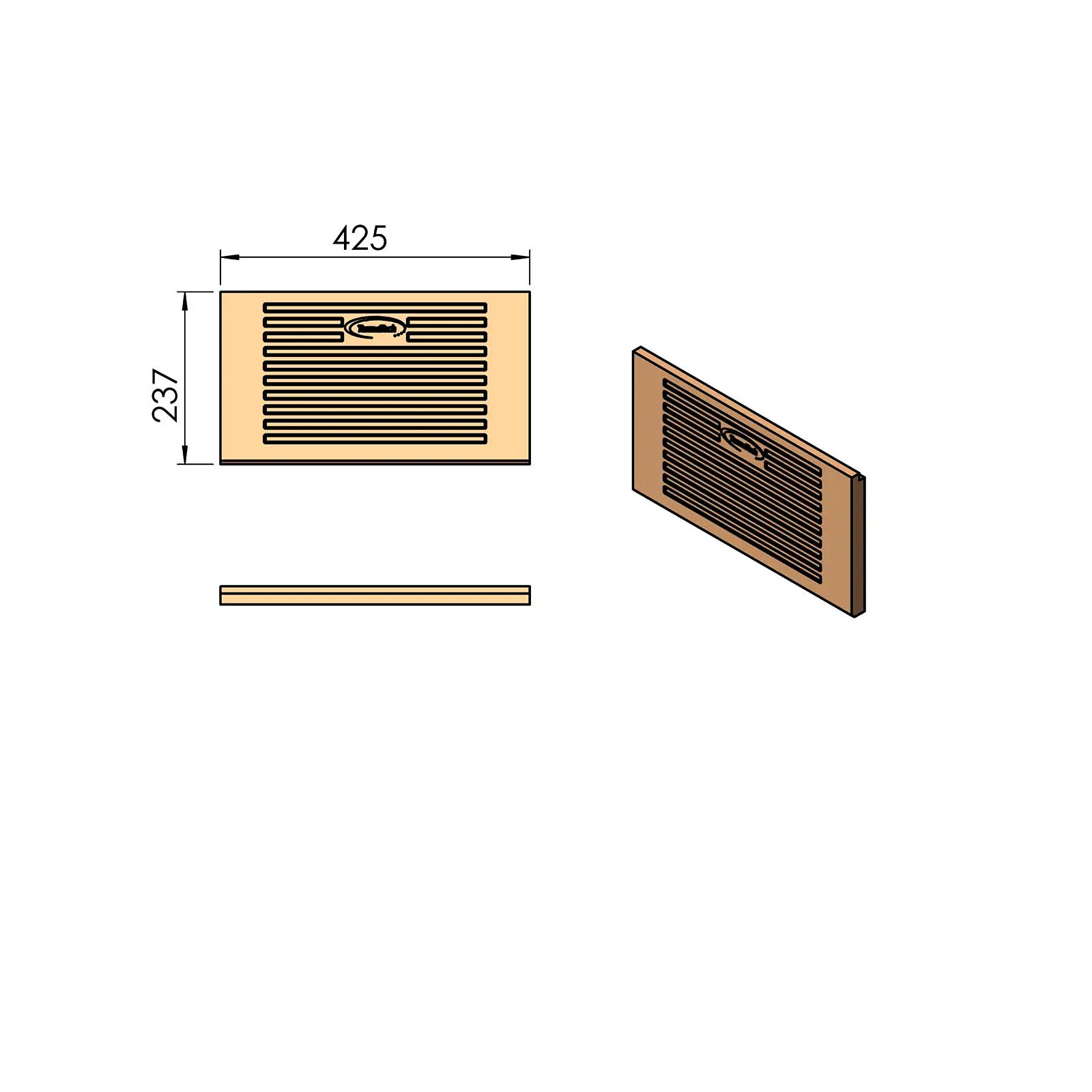 Termatech TT60 pierre de plaque arrire