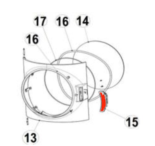 Austroflamm Clou Pellet poigne de porte