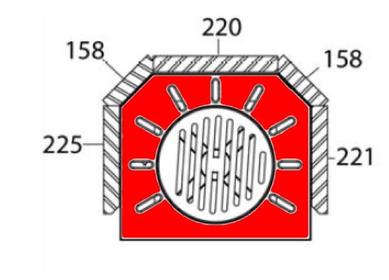 Haas-Sohn Askja 235.17 revtement de chambre de combustion