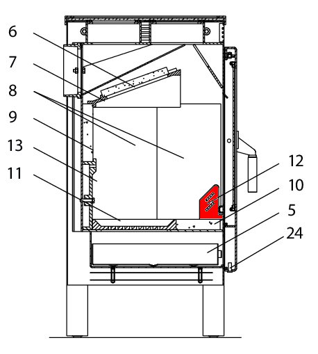 Wodtke H 01 grille verticale