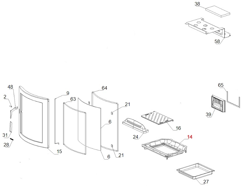 La Nordica Norma Idro support de grille