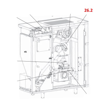 Wodtke ixpower e8 air+ cble moteur de vis sans fin