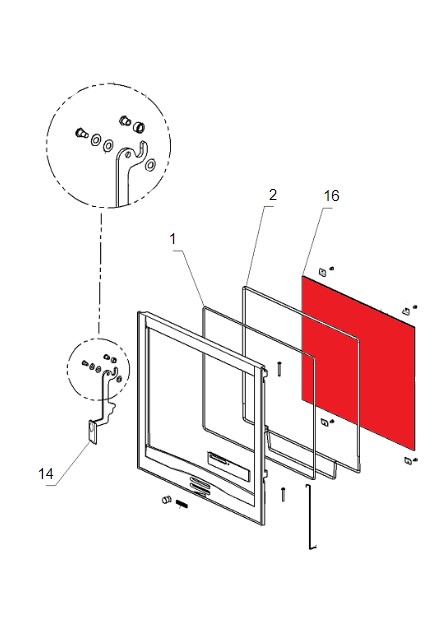 La Nordica Focolare 70 Piano vitre C