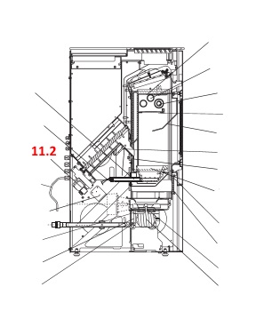 Wodtke Ray water+ cble moteur de vis sans fin