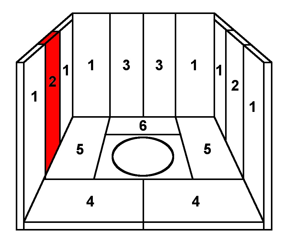 Skantherm Calima pierre latrale gauche milieu