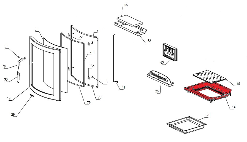 La Nordica Norma S support de grille