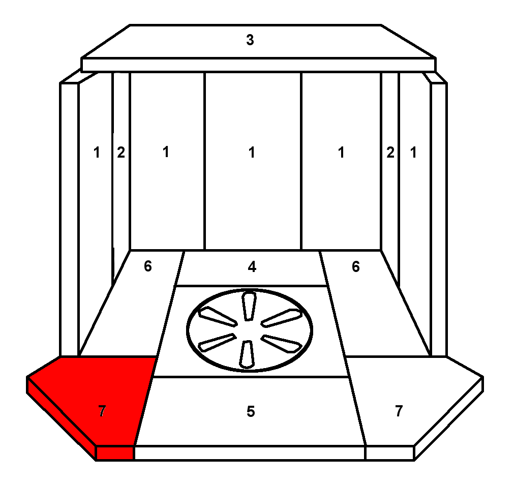 Skantherm Ris pierre de sole avant gauche