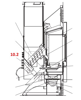 Wodtke PE Einbaugert water+ cble moteur de vis sans fin