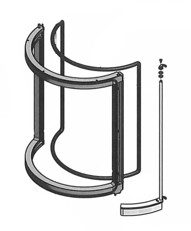 Koppe Nexus Aqua poigne de porte chambre de combustion A