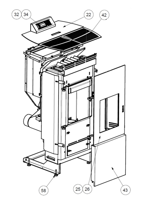 Wamsler WP 01 unit de commande