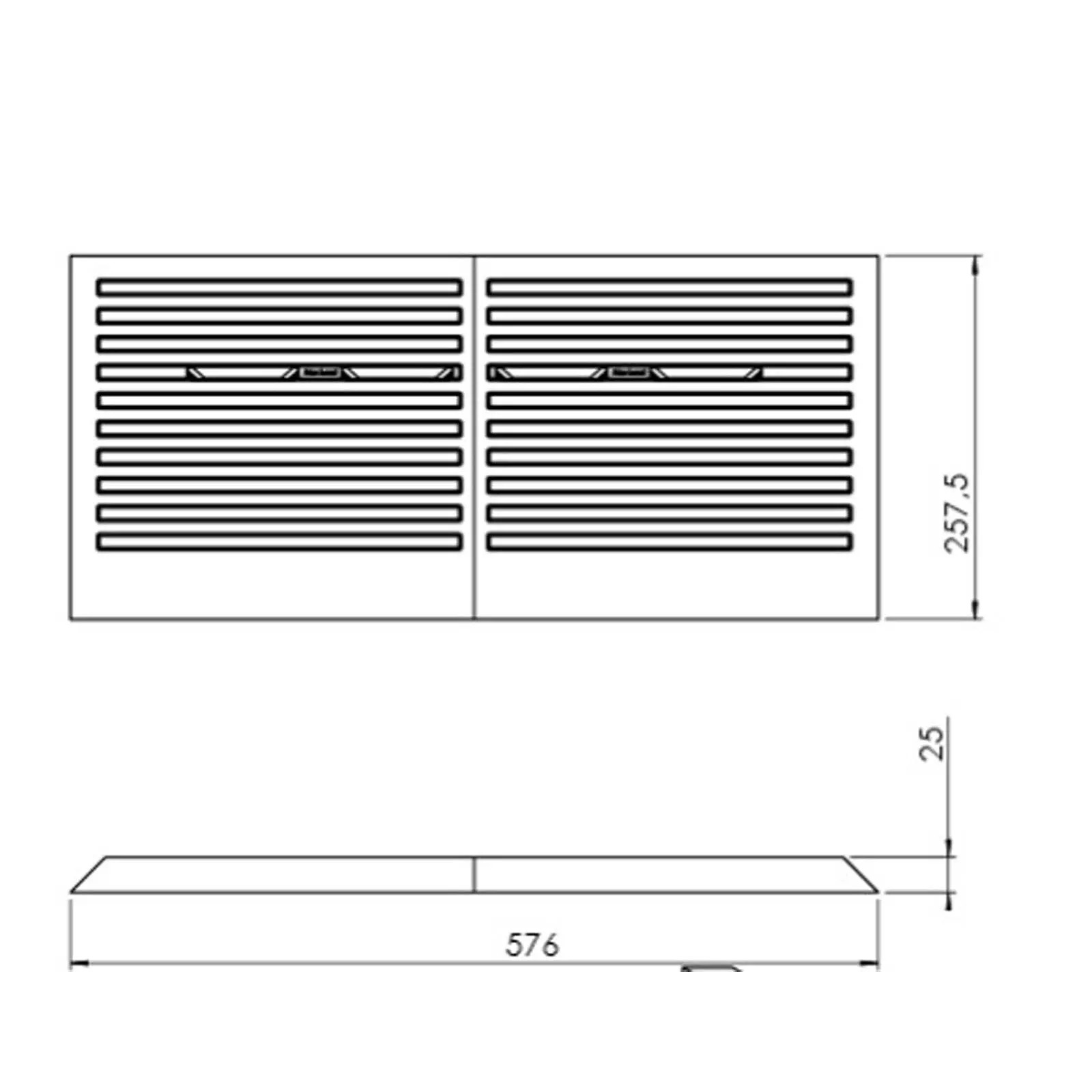 Termatech TT55 pierre de plaque arrire kit