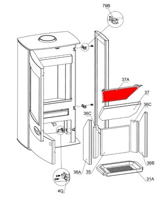 Knigshtte Pavo dflecteur haut