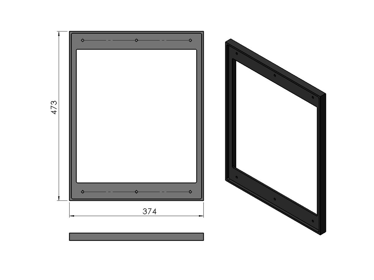 Termatech TT1 cadre de porte