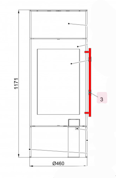 Haas-Sohn Kalius II 291.12 poigne de porte