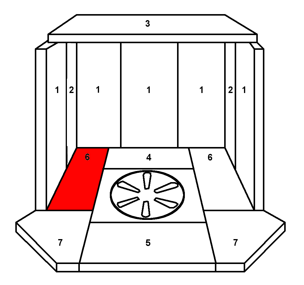 Skantherm Ris pierre de sole gauche