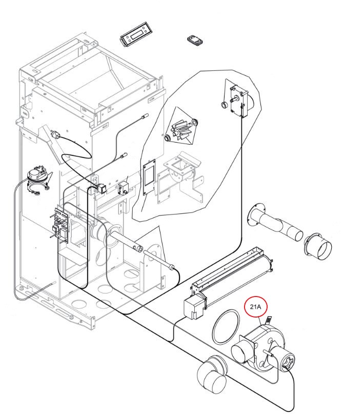 Olsberg Libera ventilateur d'chappement B