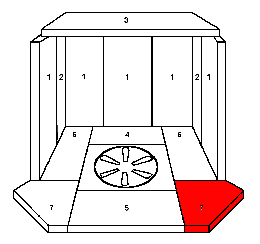 Skantherm Ris pierre de sole avant droit