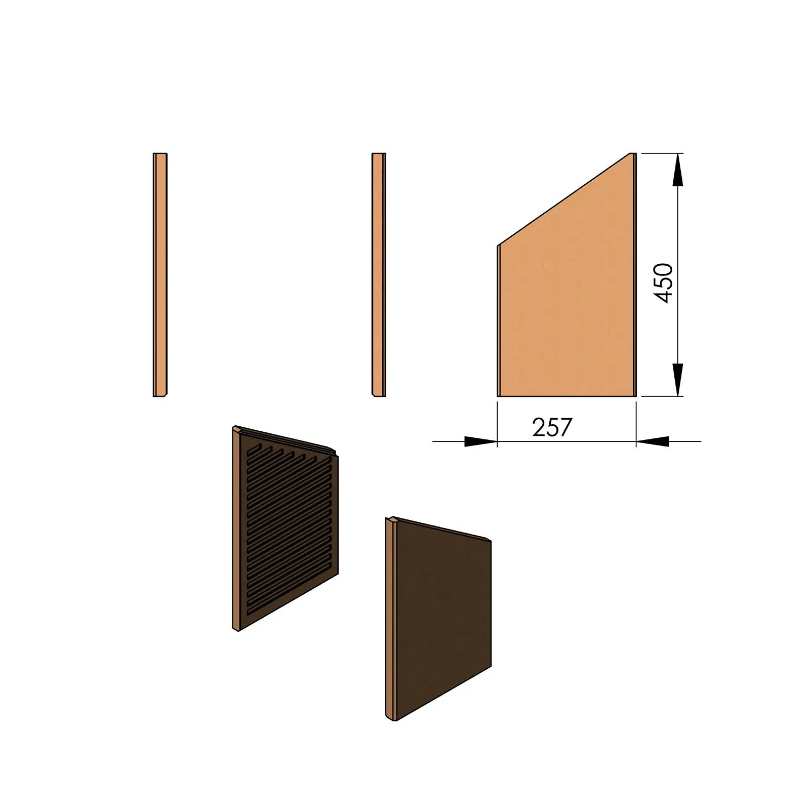 Termatech TT60 pierre latrale kit