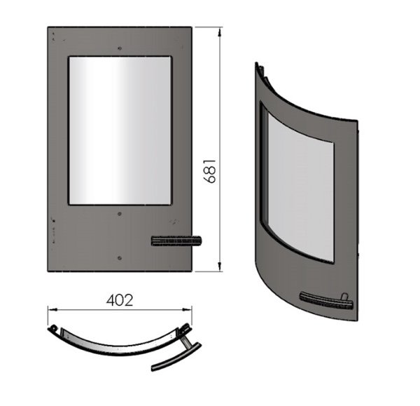 Termatech TT20 porte noir