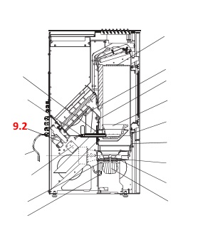 Wodtke PE Nova Einbaugert water+ cble moteur de vis sans fin