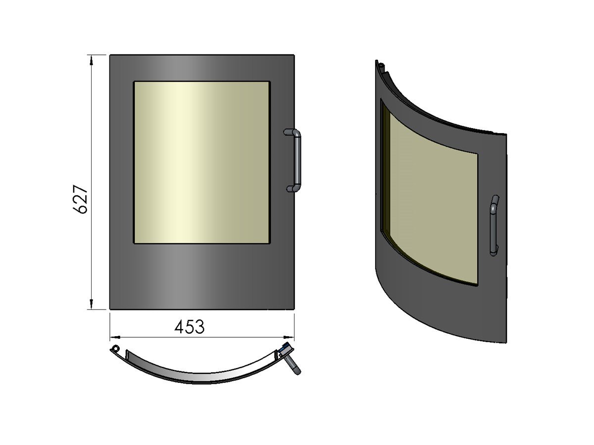 Termatech TT10 porte noir