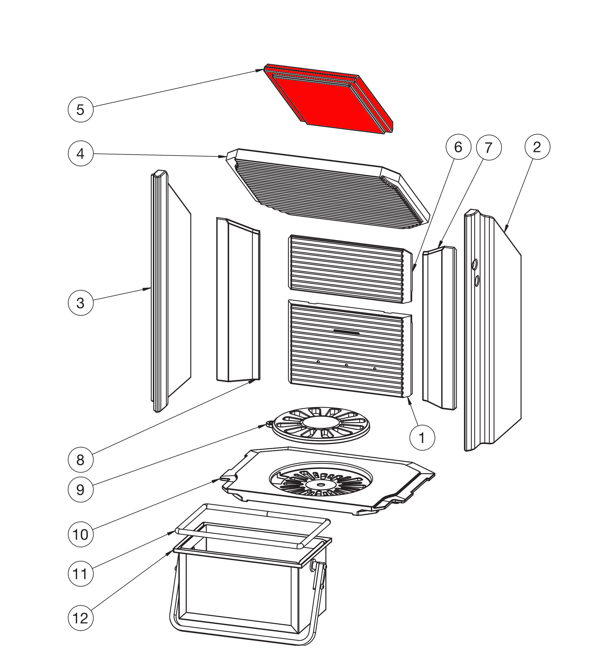 Heta Scan-Line 900 dflecteur haut A