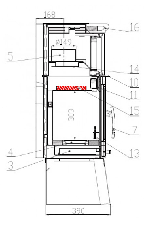 Haas-Sohn Treviso 320.15 dflecteur