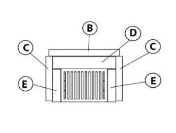 Haas-Sohn Javus 201.14 revtement de chambre de combustion