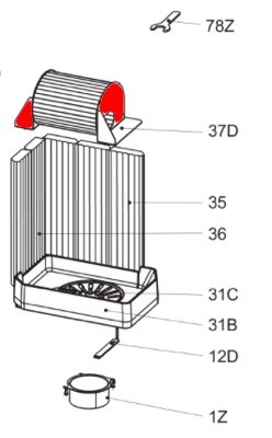 Olsberg Iriga chambre de combustion  lit fluidis