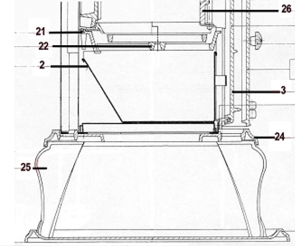 Haas-Sohn Carina de Luxe 191.15 porte de cendrier