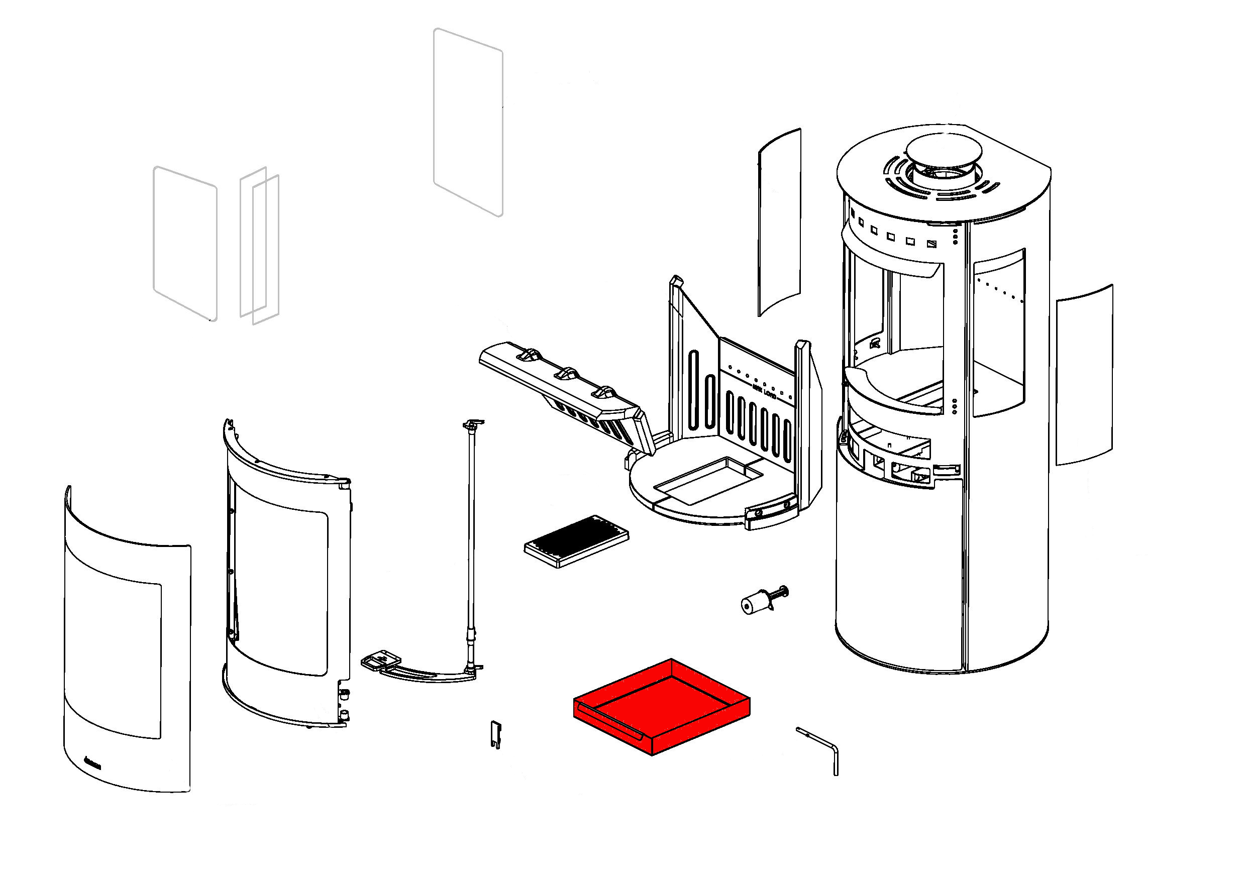 Aduro 9.5 LUX cendrier