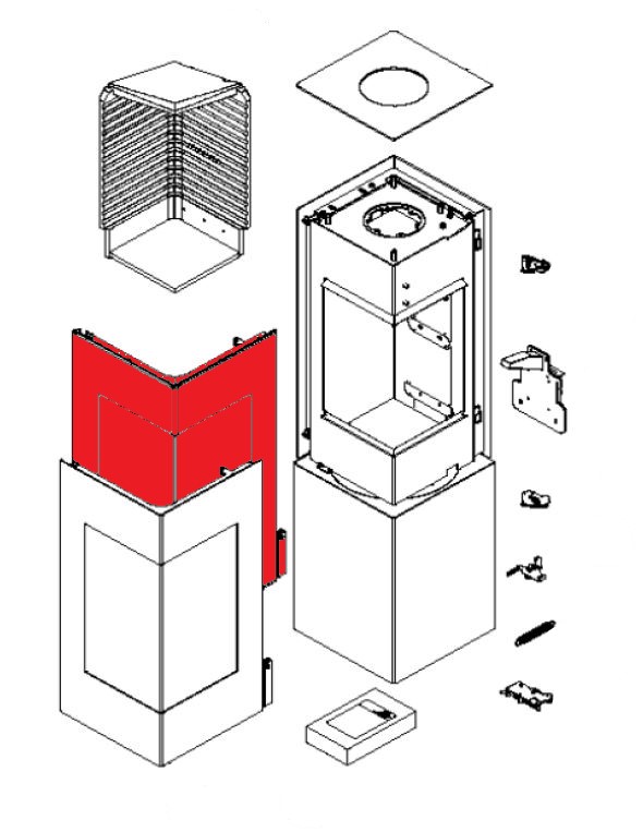 Attika Q-Be vitre