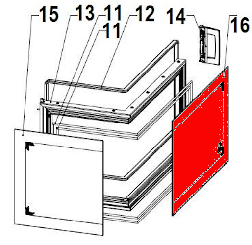 Austroflamm Dexter L 2.0 vitre