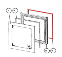 Austroflamm Percy joint de porte