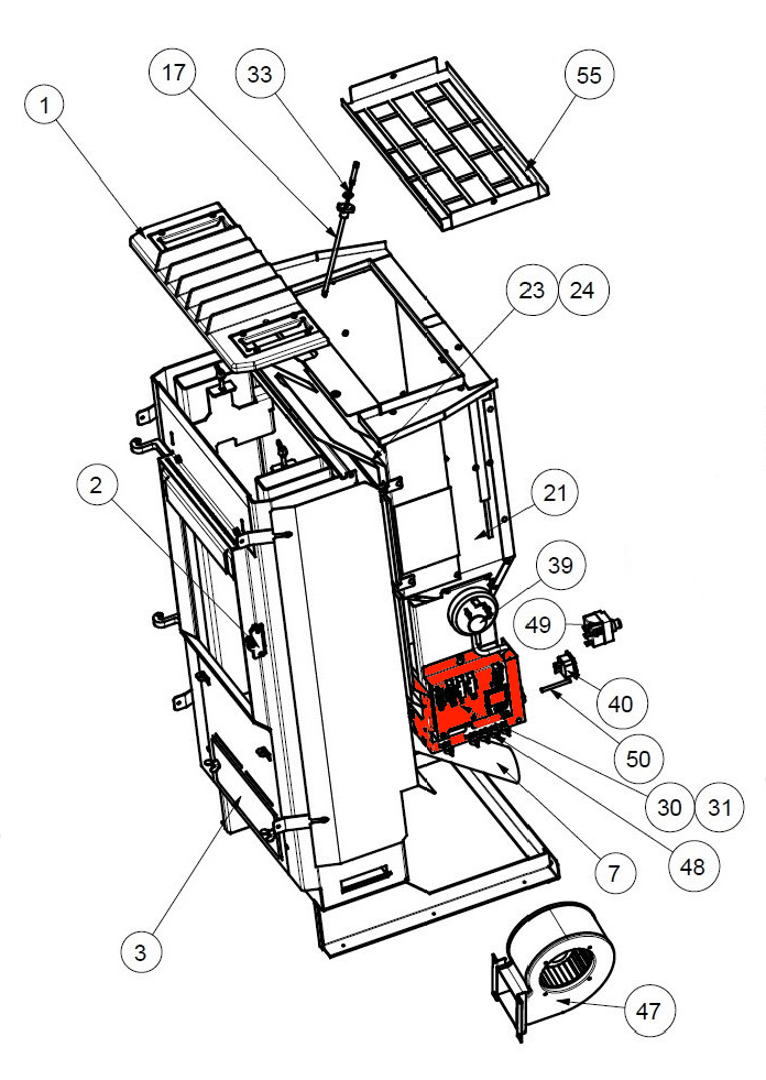 Wamsler WP 01 commande