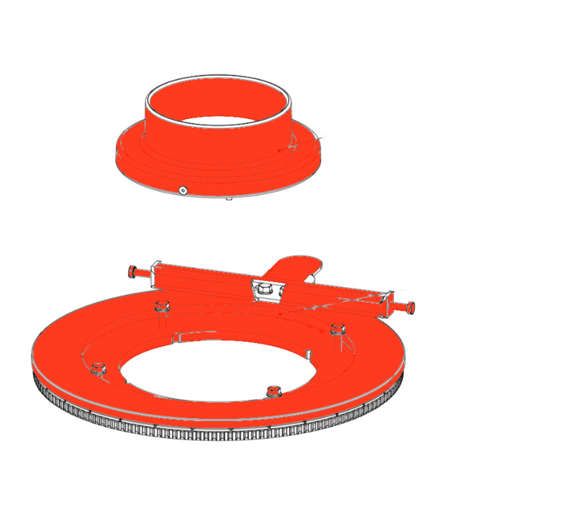 Austroflamm Pi-Ko plateau tournant kit