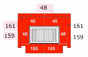 Haas-Sohn Gteborg 252.17 revtement de chambre de combustion