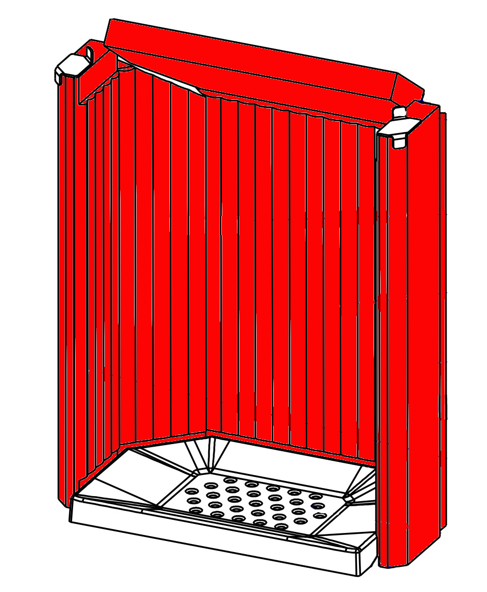 Romotop Lugo 03W revtement de chambre de combustion