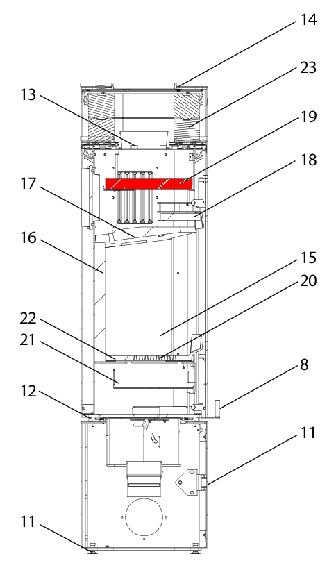 Wodtke KK 95 dflecteur haut