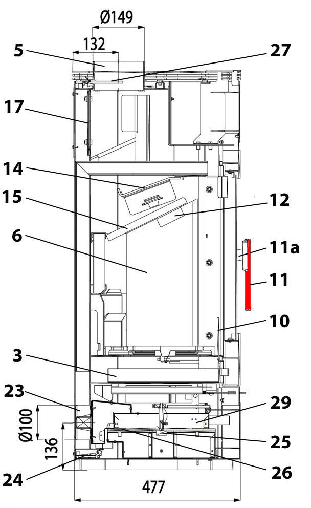 Haas-Sohn I 3020 poigne de porte