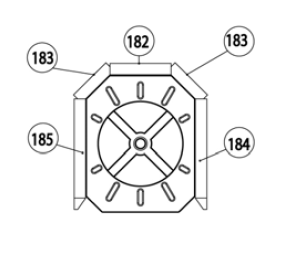 Haas-Sohn Imatra 212.17 revtement de chambre de combustion