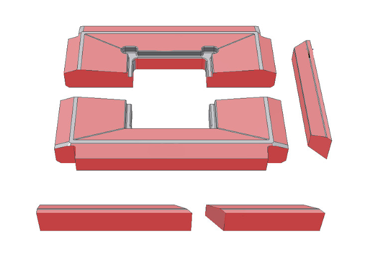 Schmid Ekko R 67(45)/51 pierre de sole kit