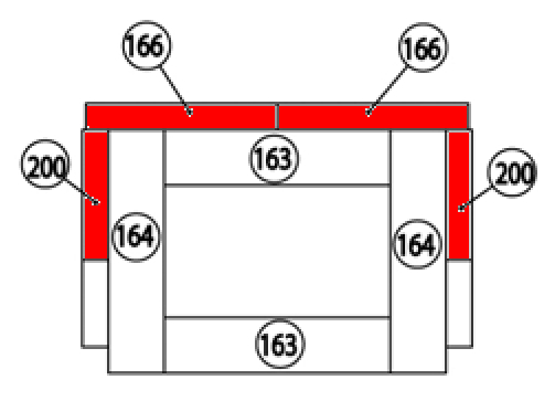 Haas-Sohn Vercellio 275.15 pierre latrale kit