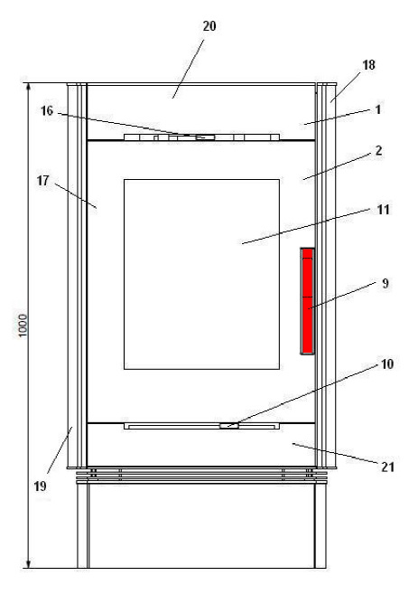 Haas-Sohn Palma 318.15 poigne de porte