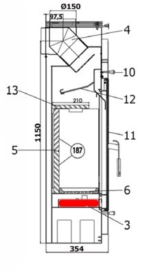 Haas-Sohn Alta 218.17 cendrier