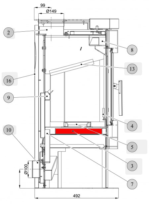 Haas-Sohn Bali 296.17 cendrier