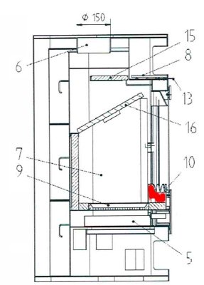 Haas-Sohn Bornholm II 164.15 grille verticale B