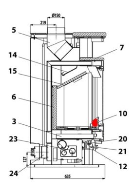 Haas-Sohn Breisgau 172.17 grille verticale