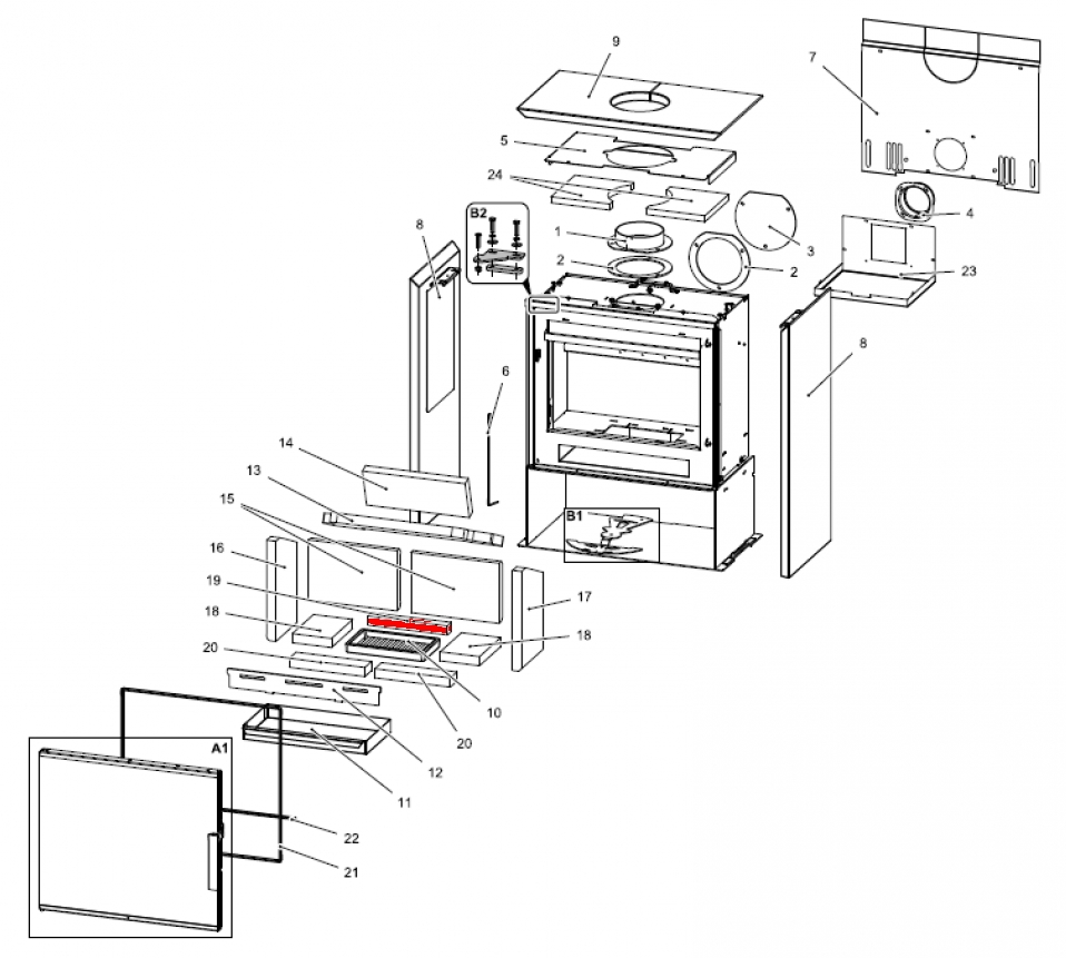 Haas-Sohn Calma easy 347.15 pierre de sole arrire